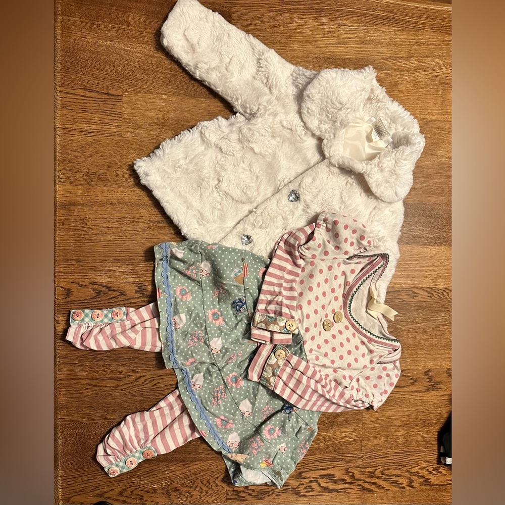Matilda Jane Outfit (+ unbranded coat)